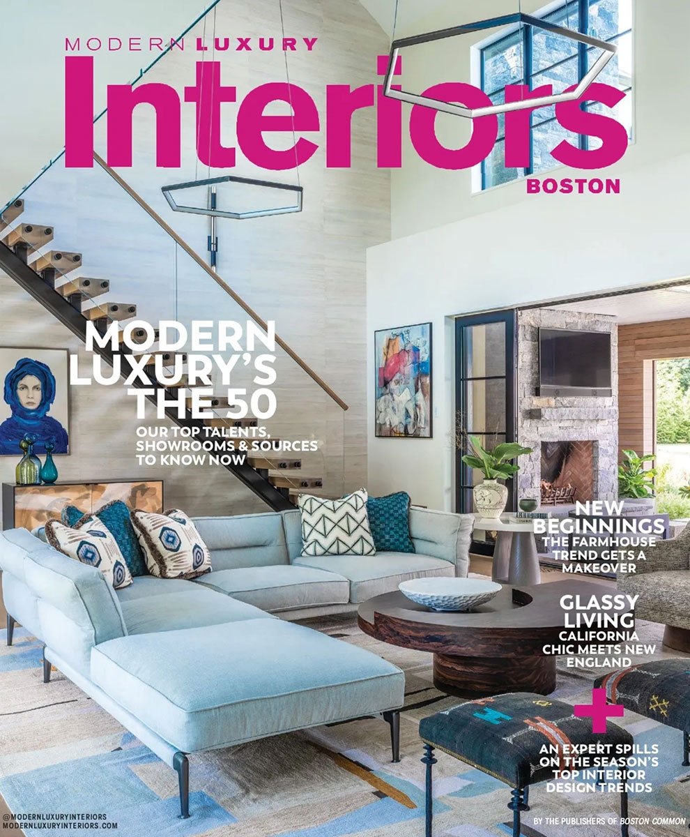 modern luxury interiors boston 2022